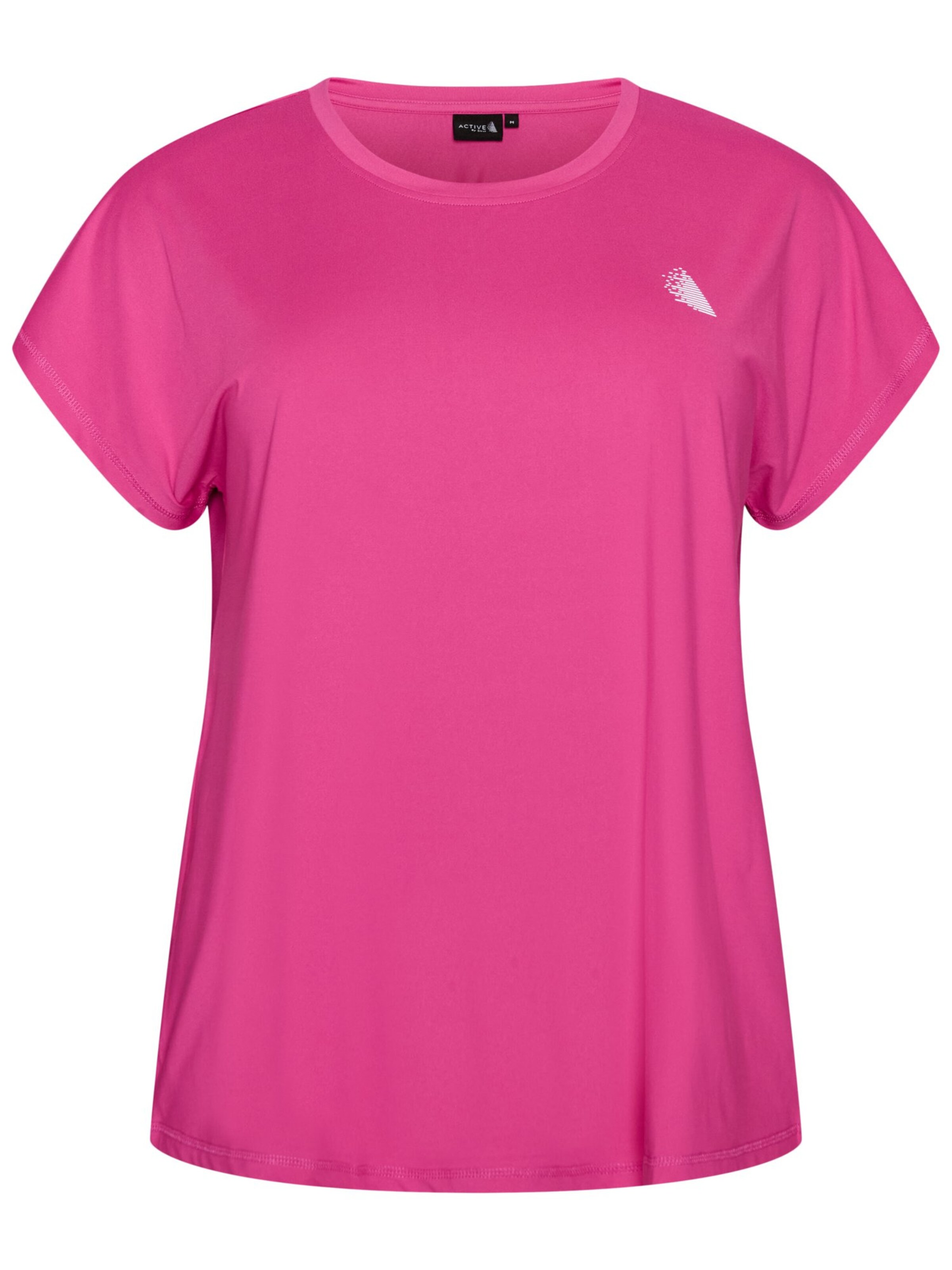 Active by Zizzi - Camisa 'ABASIC' em rosa: frente