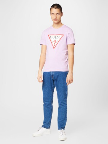 GUESS Shirt in Purple
