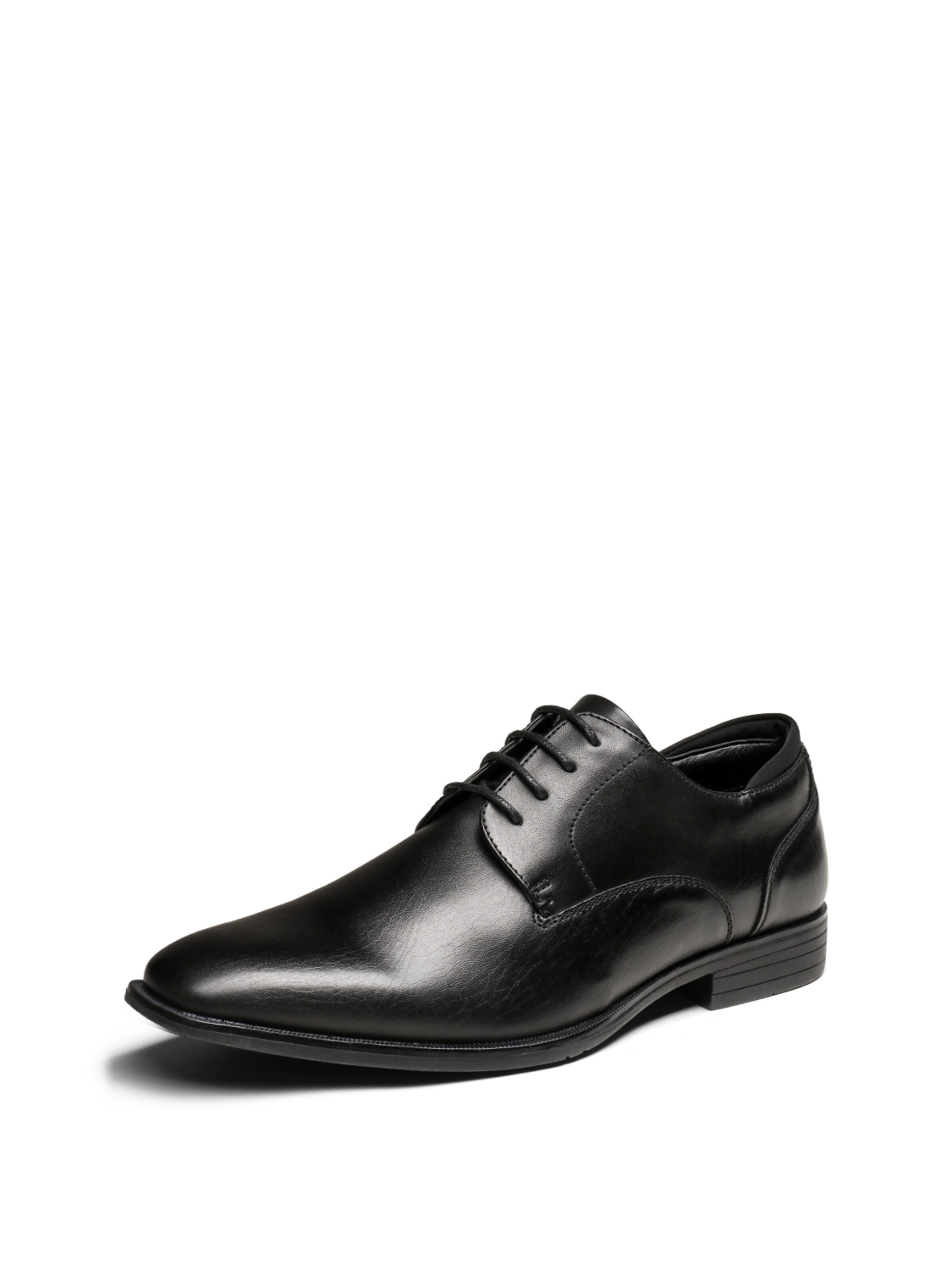 Bruno Marc Mocassins 'Bruno Marc Herren Anzugschuhe Derby Schnürhalb Businessschuhe Formale Moderne Klassische' in Zwart: voorkant