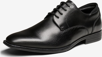 Bruno Marc Mocassins 'Bruno Marc Herren Anzugschuhe Derby Schnürhalb Businessschuhe Formale Moderne Klassische' in Zwart: voorkant