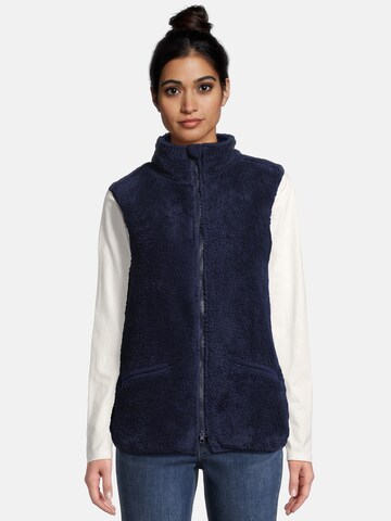salzhaut Bodywarmer 'Ramenten' in Blauw: voorkant