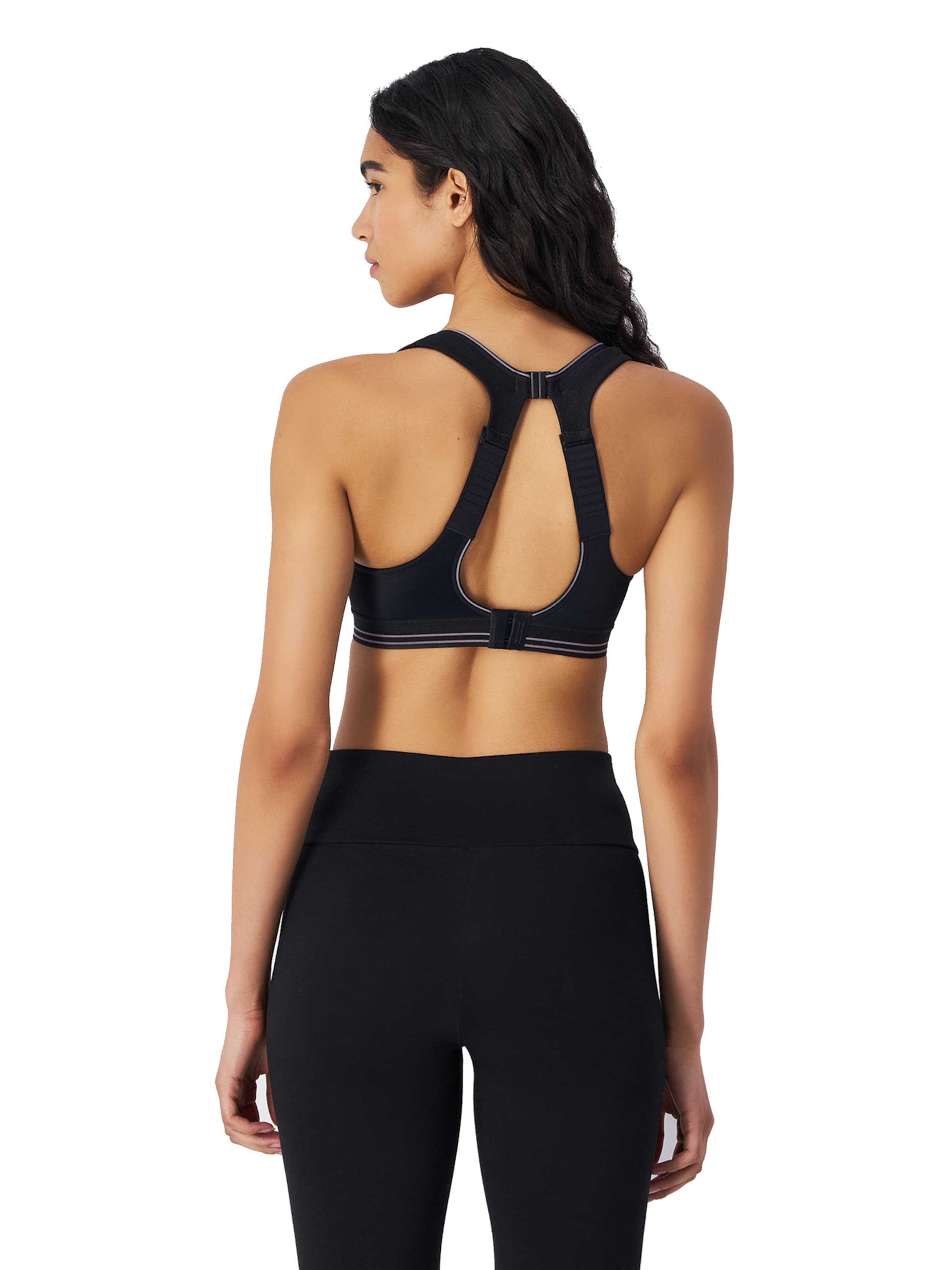 Bustier Soutien-gorge de sport Champion Authentic Athletic Apparel en noir