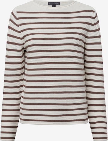 Franco Callegari Sweater ' ' in White: front