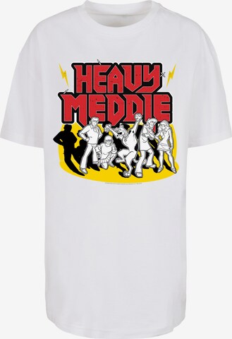 T-shirt 'Heavy Meddle' F4NT4STIC en blanc : devant