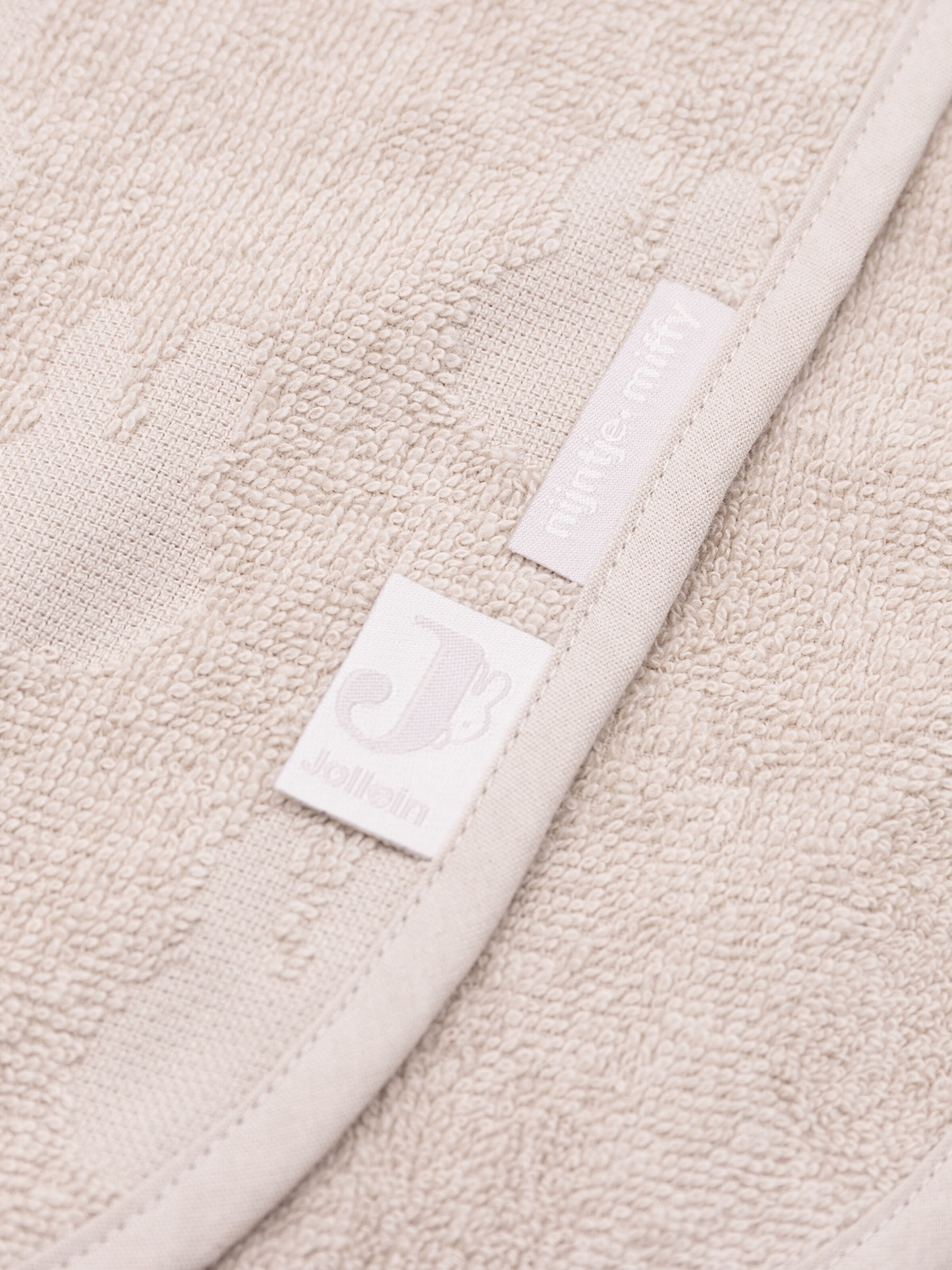 Jollein Bathrobe 'Miffy' in Beige
