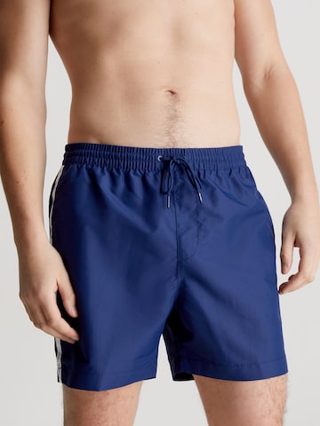 Calvin Klein Swimwear Badshorts i blå