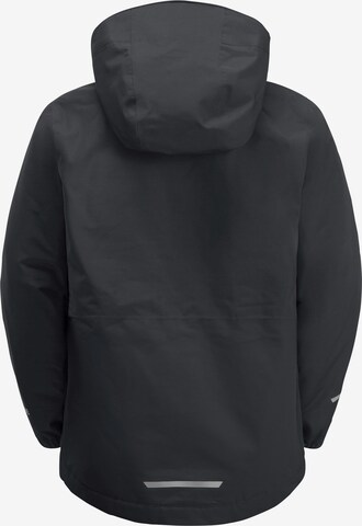 JACK WOLFSKIN Outdoor jacket 'SNOWY DAYS' in Black