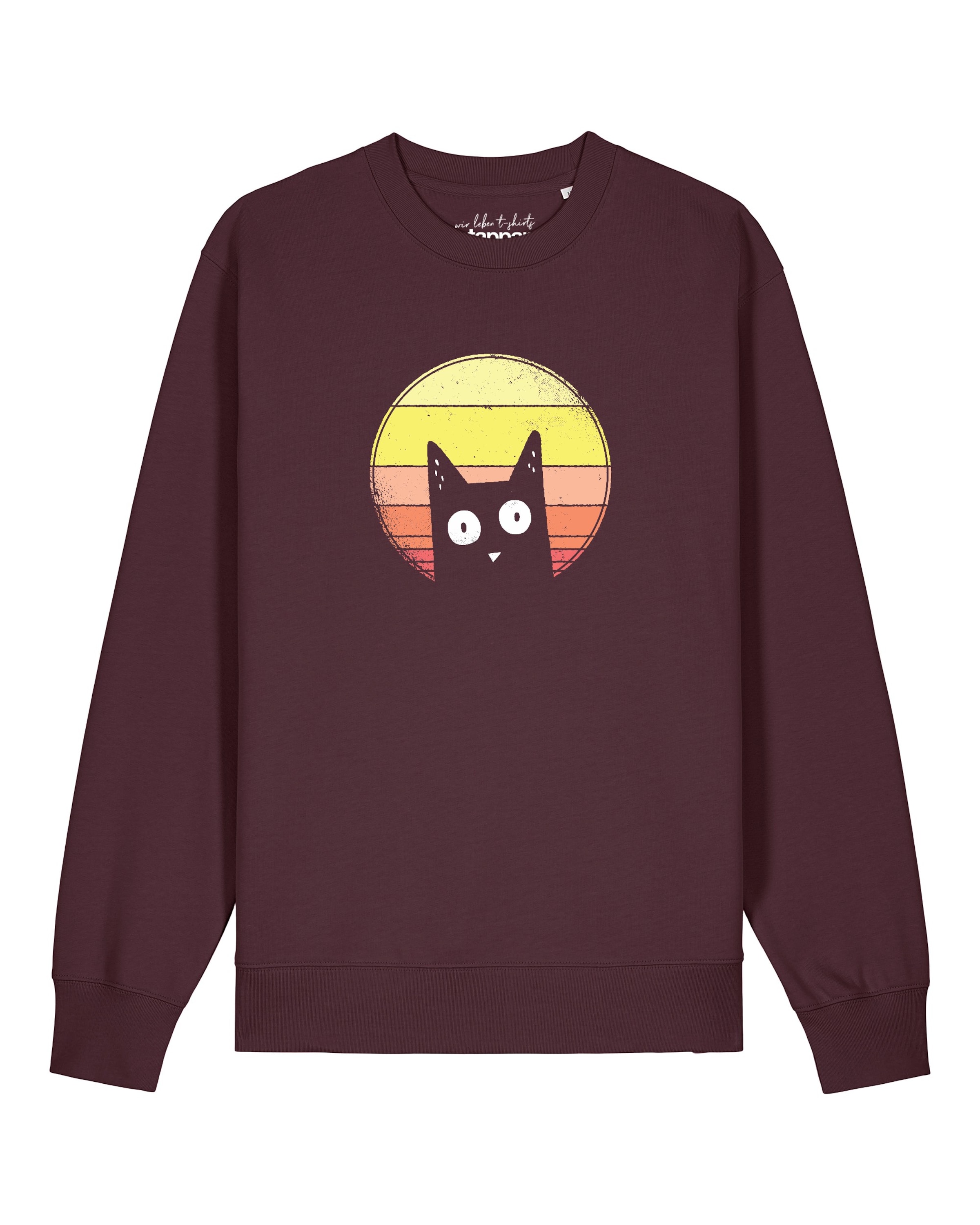 Watapparel Sweatshirt in Rood: voorkant