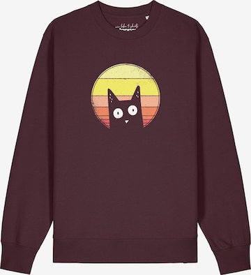 Watapparel Sweatshirt in Rood: voorkant