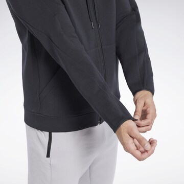 Veste de survêtement Reebok en noir
