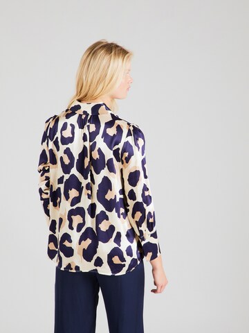 SEIDENSTICKER Bluse 'Schwarze Rose' in Beige