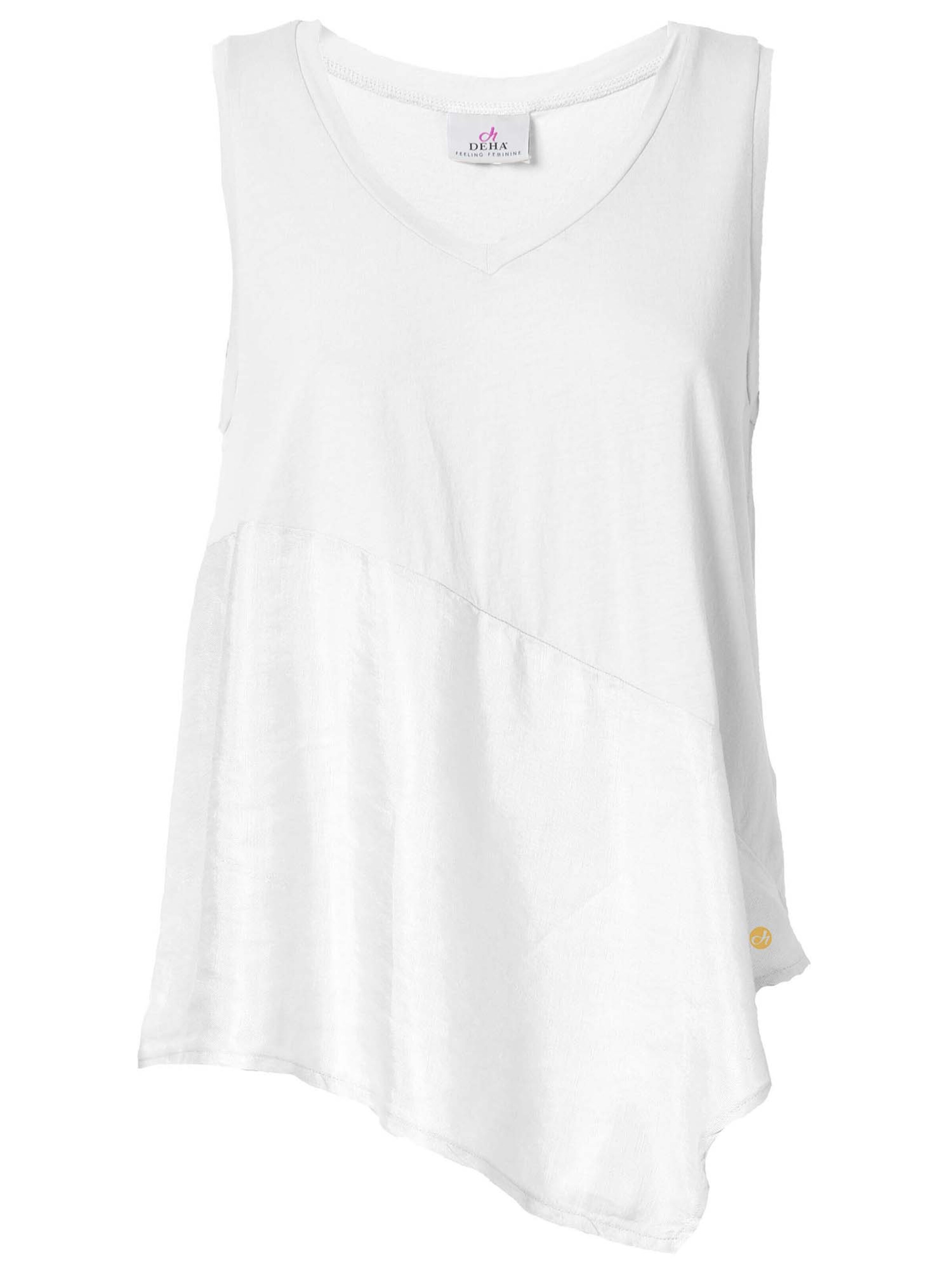 DEHA Top in Wit: voorkant