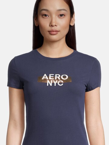 AÉROPOSTALE Shirts 'JUL' i blå