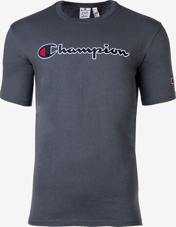 Champion Authentic Athletic Apparel Shirt in Grijs: voorkant