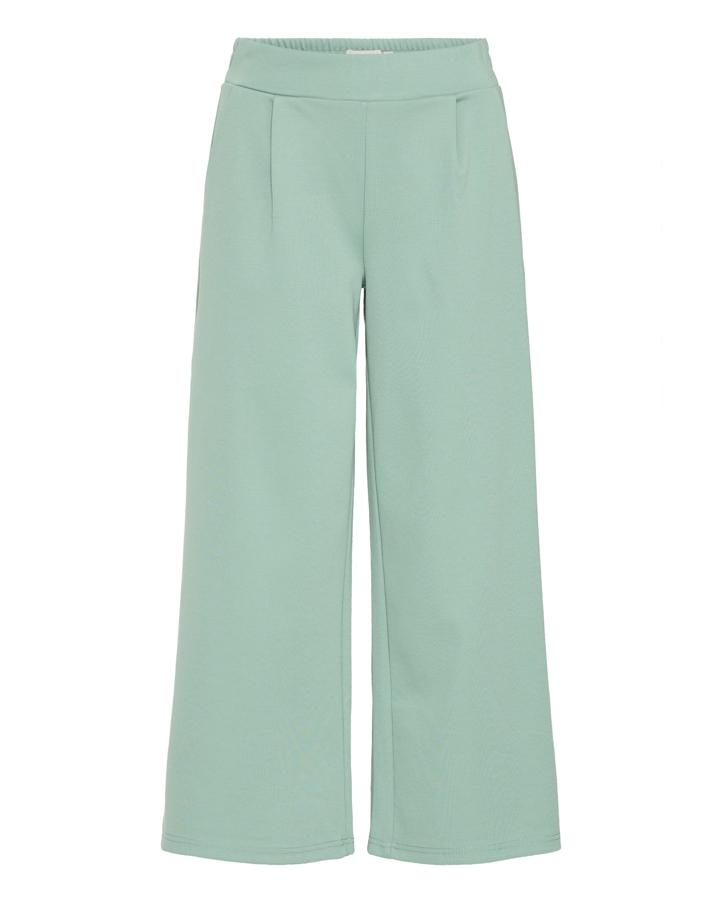 ICHI - Pierna ancha Pantalón 'Kate' en verde: frente