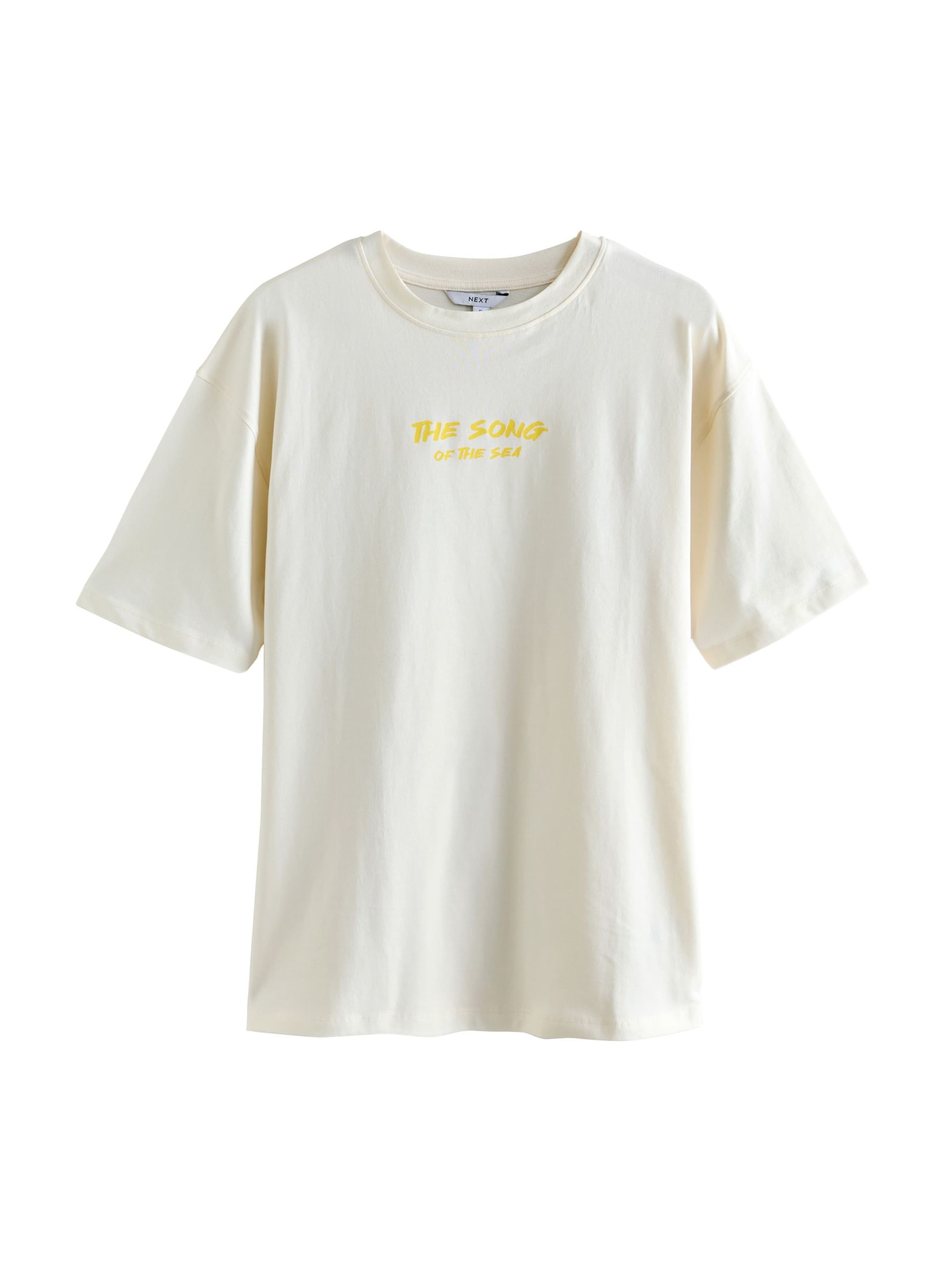 Next Tričko - Žltá: predná strana