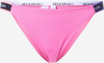 Calvin Klein Swimwear Bikini Bottoms 'Cheeky' in Pink: front