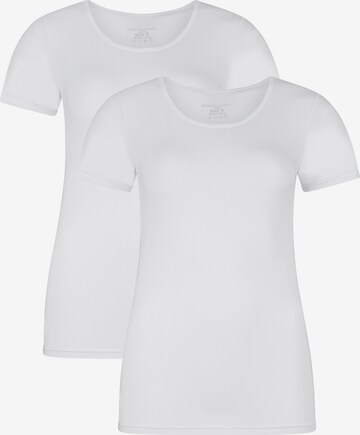 Maillot de corps 'Kate' Bamboo basics en blanc : devant