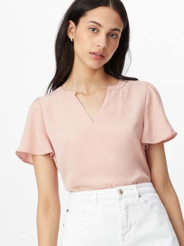 VILA Blouse 'Jahula' in Roze: voorkant