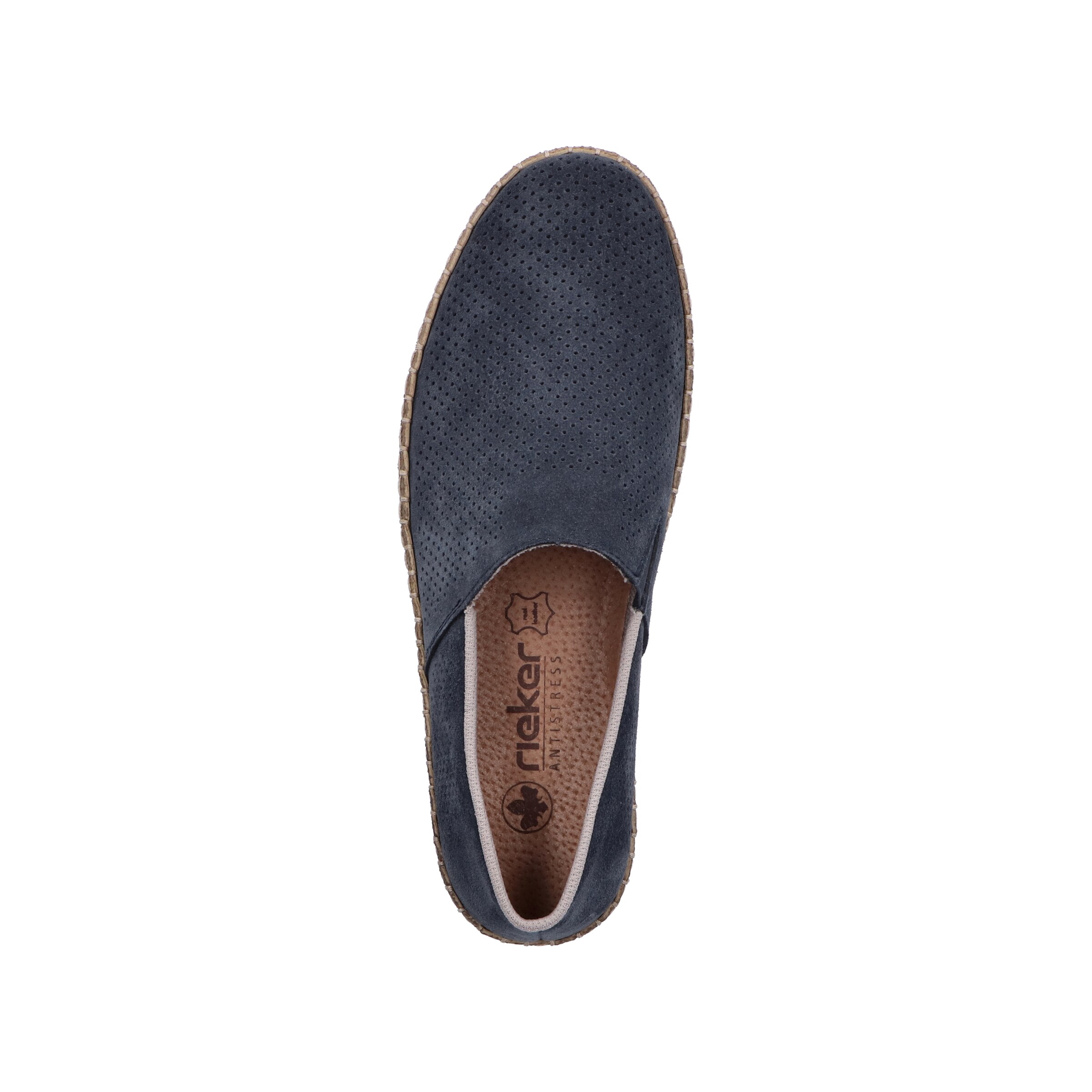 Rieker Classic Flats in Blue