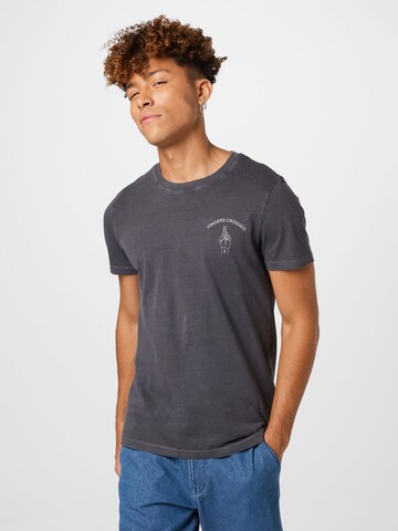 TOM TAILOR DENIM T-Shirt in Grau: predná strana