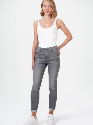 Skinny Jeans di M.O.D MIRACLE OF DENIM in grigio: frontale