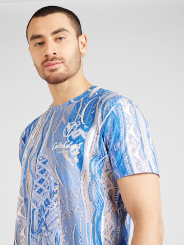 T-Shirt Carlo Colucci en bleu