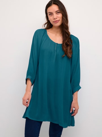 Kaffe Tunic 'Amber' in Blue: front