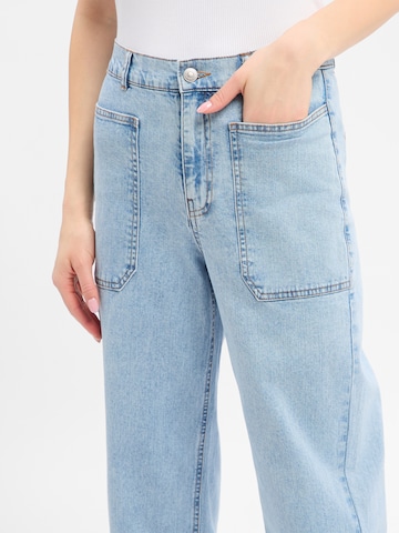 Marie Lund Regular Jeans in Blau