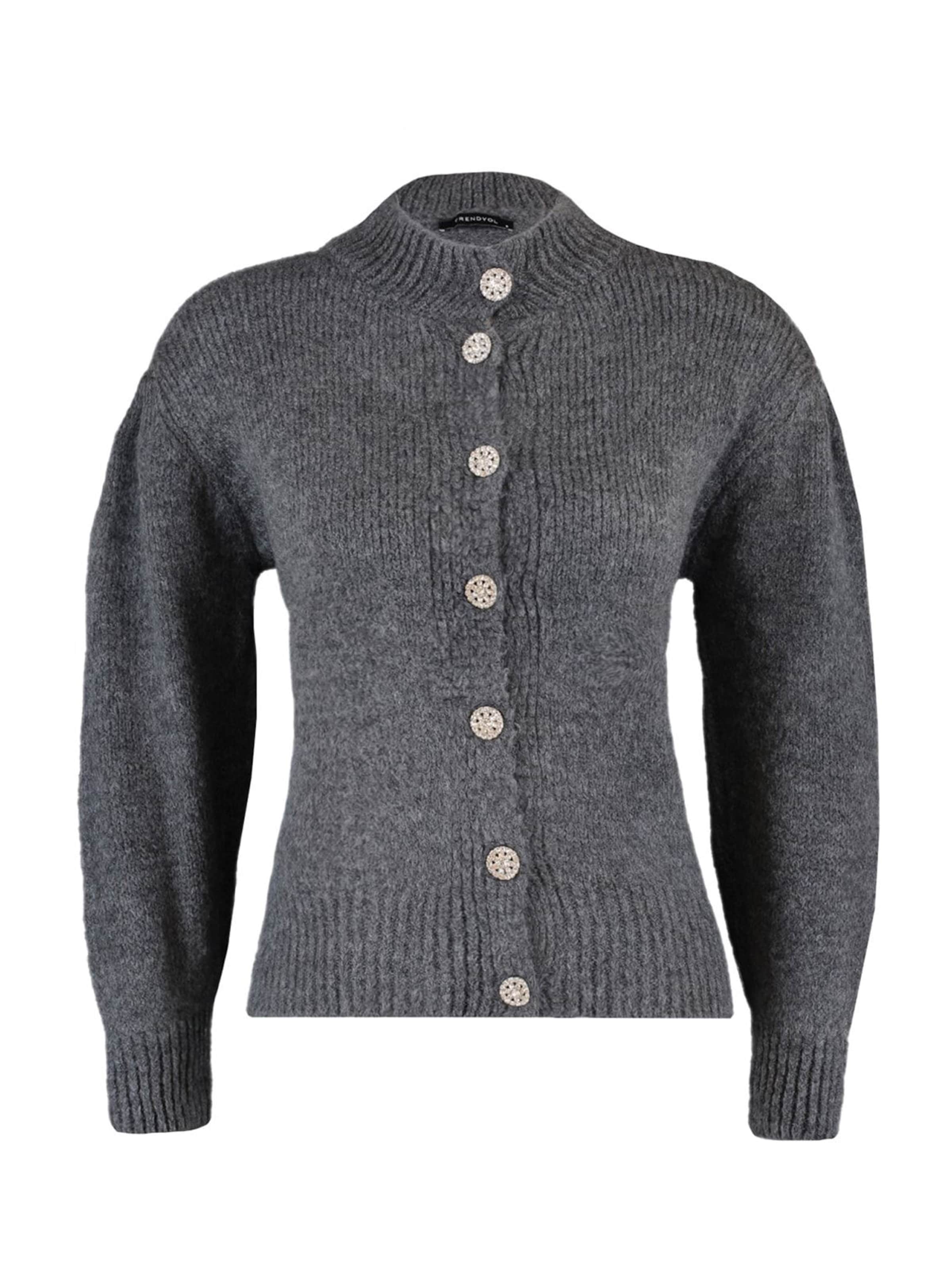 Trendyol - Cárdigan en gris: frente