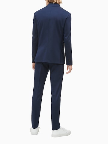 Slim fit Sacou Business de la Calvin Klein pe albastru