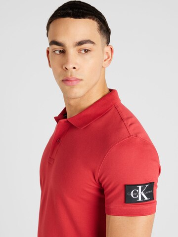 Calvin Klein Jeans Poloshirt in Rot