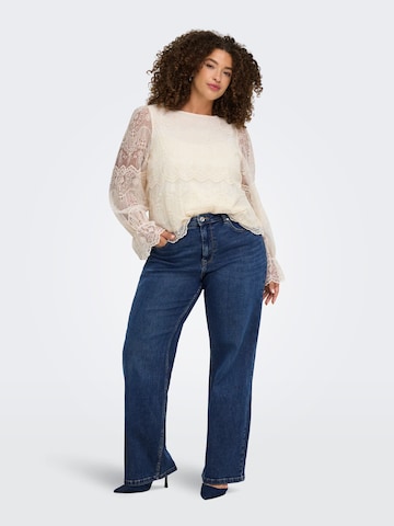 ONLY Carmakoma Loosefit Jeans in Blauw