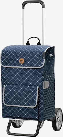 Andersen Shopper Trolley in Blauw: voorkant