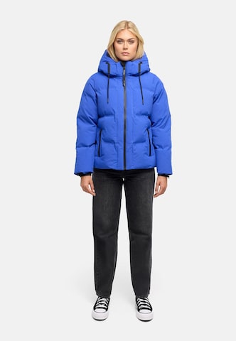 NAVAHOO Winterjas 'Wolkentanz XIV' in Blauw