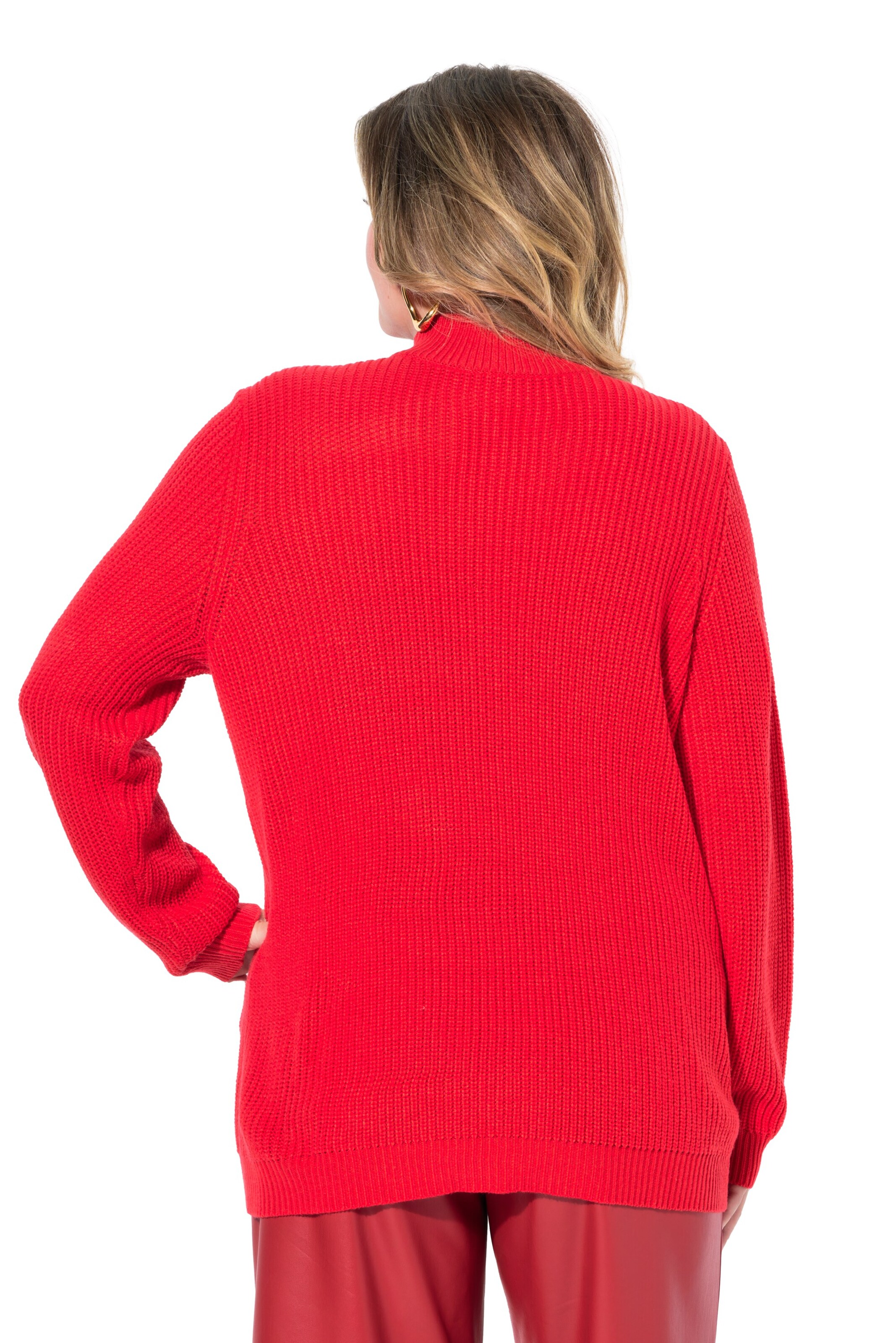 MIAMODA Sweater in Red