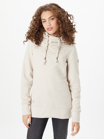 Ragwear Sweatshirt 'NUGGIE' in Beige: predná strana