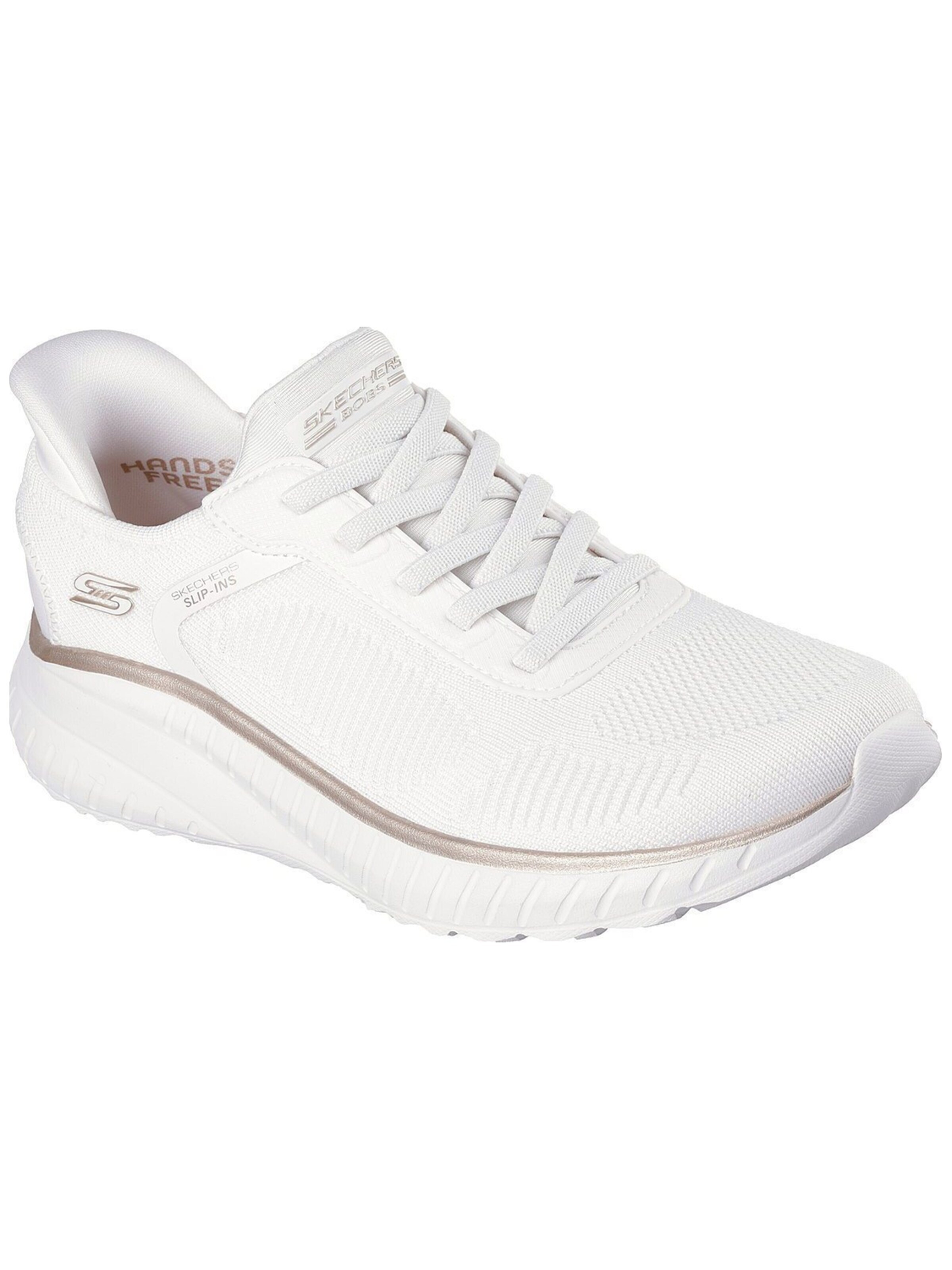 SKECHERS Slip-on 'Bobs Squad Chaos - C' in White: front
