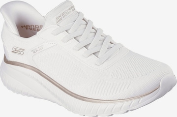 SKECHERS Slip-on 'Bobs Squad Chaos - C' in White: front