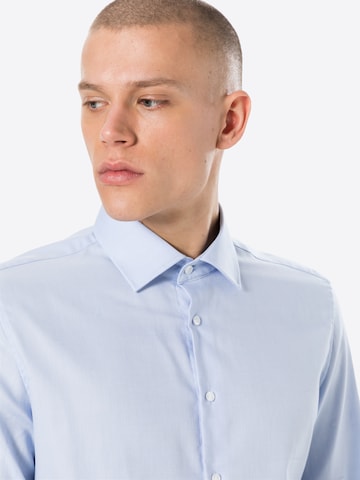 Coupe slim Chemise business SEIDENSTICKER en bleu