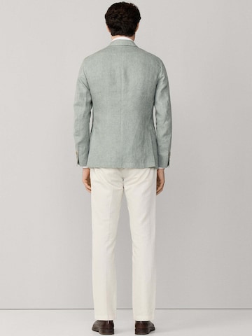 Coupe regular Veste de costume 'Delave Hopsack' Hackett London en vert