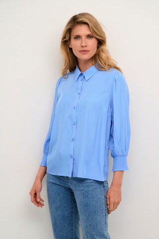 Kaffe Blouse 'Catia' in Blauw: voorkant