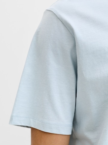 JACK & JONES T-Shirt 'JJHONOLULU' in Blau