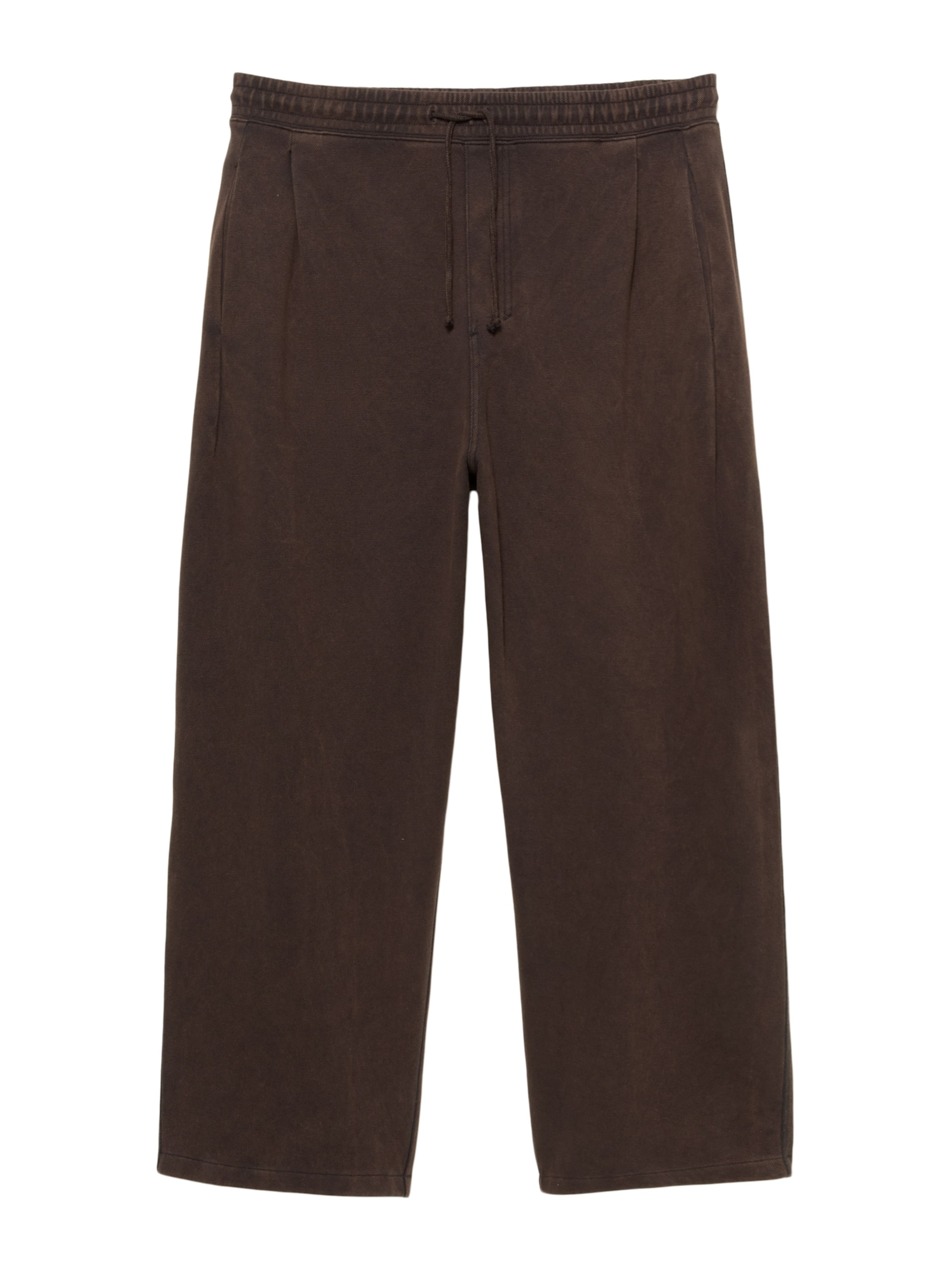 Pull&Bear Baggy Nadrág - barna: elől