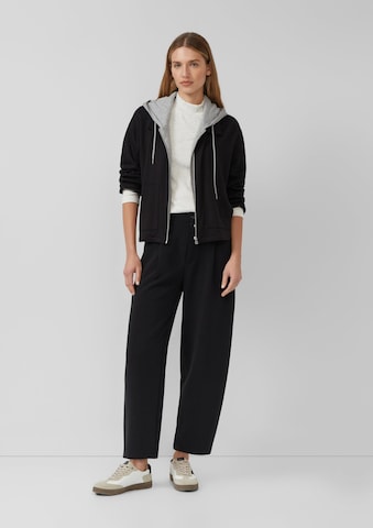 Loosefit Pantalon à pince s.Oliver en noir