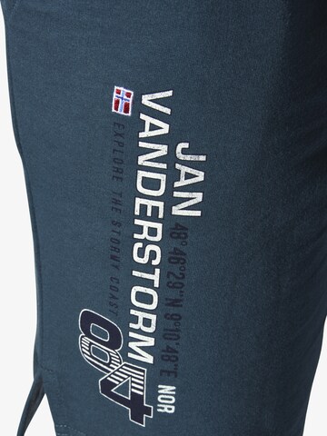 Jan Vanderstorm Loosefit Broek 'Permarsen' in Blauw