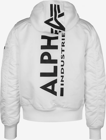 ALPHA INDUSTRIES Tussenjas 'MA-1 ZH' in Wit