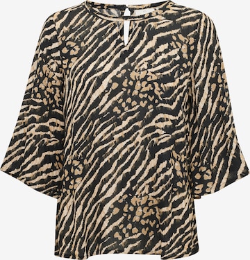 Kaffe Blouse 'Karina' in Bruin: voorkant