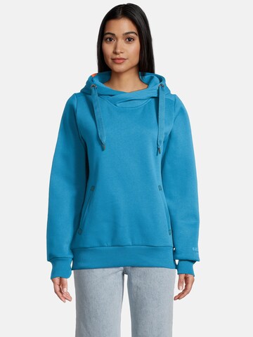 salzhaut Sweatshirt 'Sünn' in Blue: front