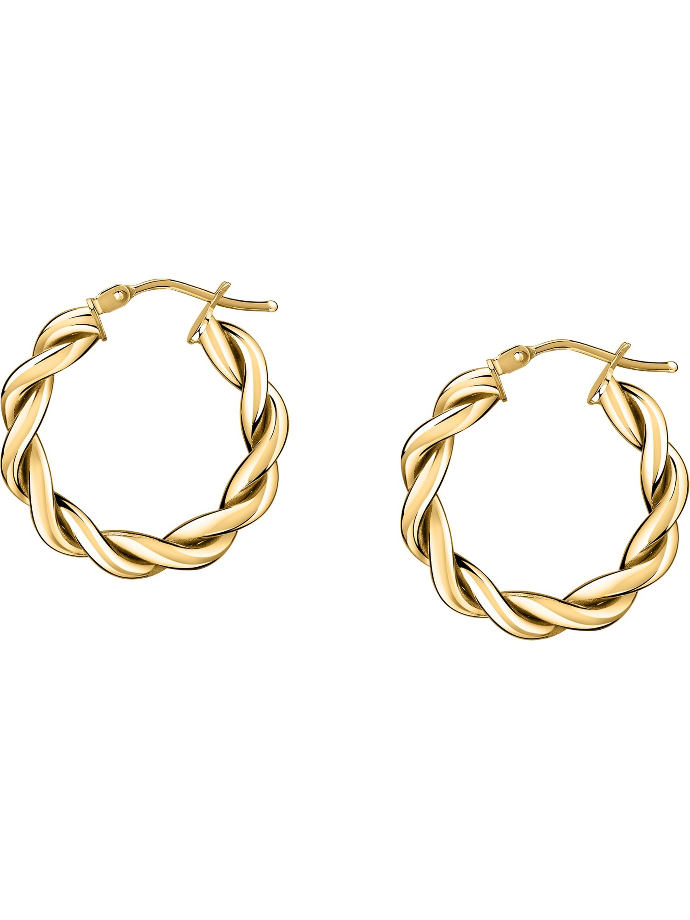 CHRIST Earrings in Yellow